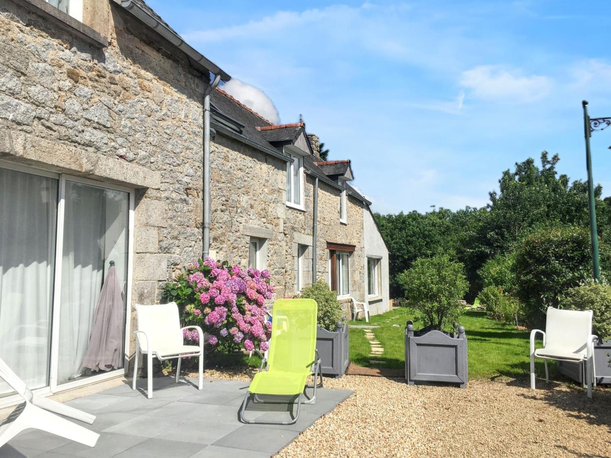 Maison Charmante A Huelgoat + Jardin Relaxant Extérieur photo